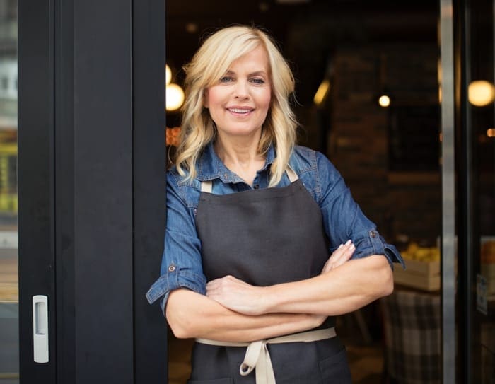 woman small business owner