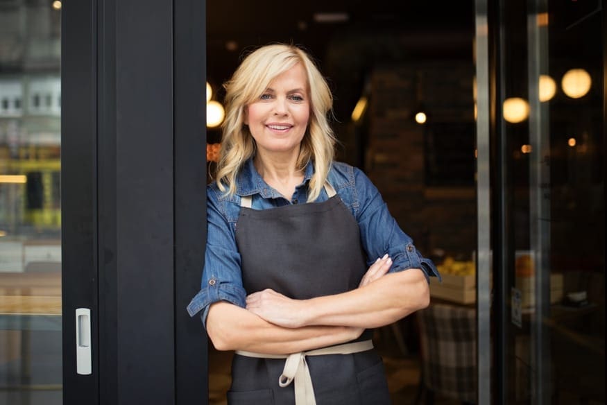 woman small business owner