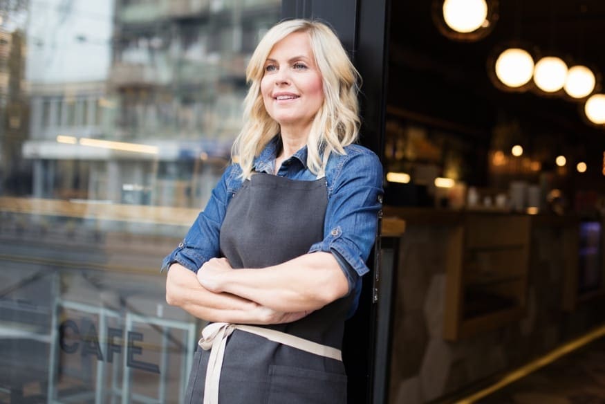 woman small business owner