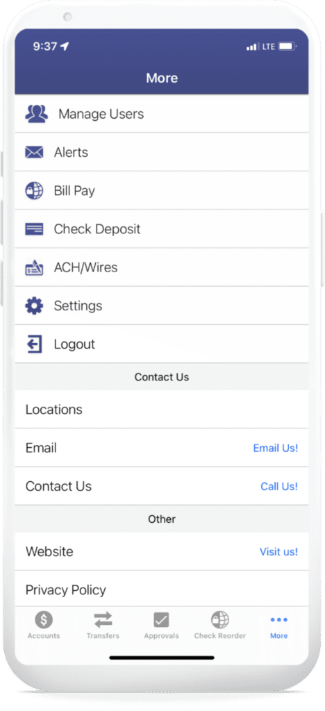 An image of mobile bill pay and eBills succesfully added step 1 on online banking.