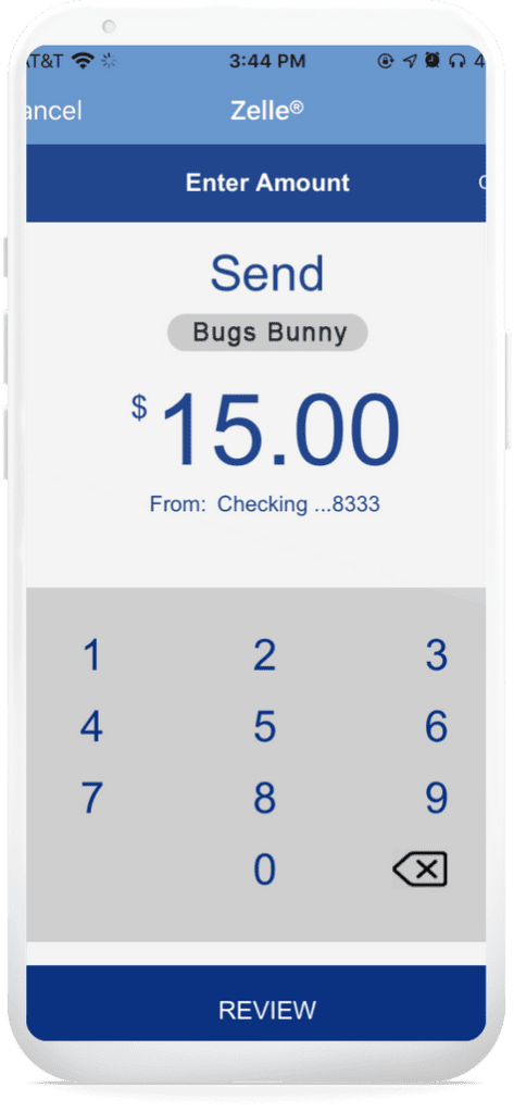 An image ofS ecurLock Equip alerts preferences to send on online banking.