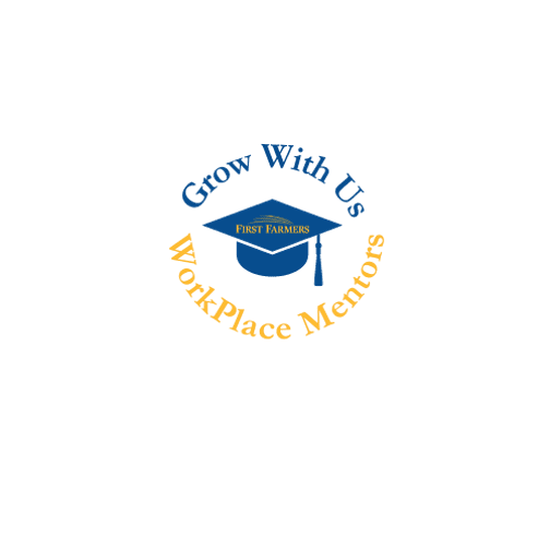 A logo of Workplace Mentor Program and a quote 